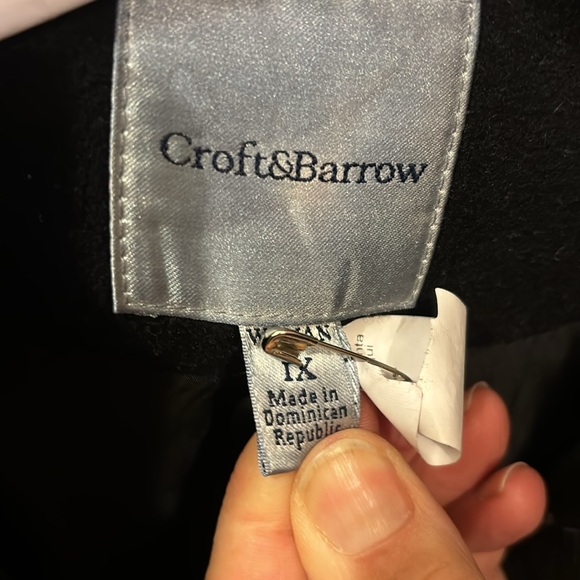 Croft & Barrow Pea Coat - Picture 2 of 3